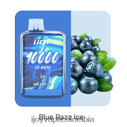 iJOY Bar SD10000 desechable FX8ZTZ162 IJOY Vape Bogotá hielo azul