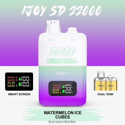 iJOY SD 22000 desechable FX8ZTZ159 Best IJOY Flavors cubitos de hielo de sandia